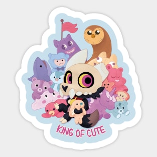 King of Cute Sticker